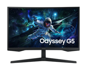 Samsung G55C 32in Gaming Monitor 1000r Borderless 32" Display VA , 2560x1440 (QHD), Hdmi Cable,dp Cable, Power Supply Cable LS32CG552EAXXA