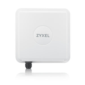 Zyxel 4G LTE-Advanced Cat 18 Outdoor Router, 1.2 Gbps 4x4 MIMO 4G antennas 802.3af/at PoE, IP68-certified Zyxel mobile app, Remote management, LTE7490