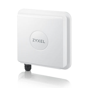 Zyxel 4G LTE-Advanced Cat 18 Outdoor Router, 1.2 Gbps 4x4 MIMO 4G antennas 802.3af/at PoE, IP68-certified Zyxel mobile app, Remote management, LTE7490