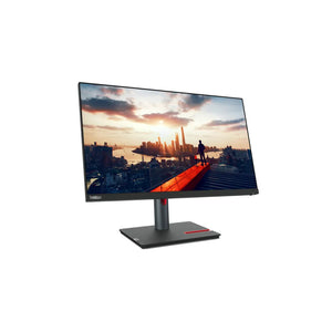 Lenovo ThinkVision P24h-30 23.8'' Monitor, 23.8-inch 2560 x 1440 QHD resolution IPS display provides sharp, precise images with wide-viewing angles