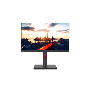 Lenovo ThinkVision P24h-30 23.8'' Monitor, 23.8-inch 2560 x 1440 QHD resolution IPS display provides sharp, precise images with wide-viewing angles