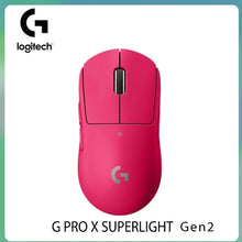 Load image into Gallery viewer, Original Logitech G PRO X Superlight Wireless Gaming Mouse 25K DPI Sensor LIGHTSPEED RGB Dual Mode Mice POWERPLAY Compatible
