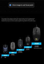 Load image into Gallery viewer, Logitech Mouse G102 Wired Second Generation Desktop Computer E-sports Gamer Peripherals High-performance Red Dragon Special Mouse
