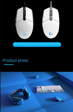 Load image into Gallery viewer, Logitech Mouse G102 Wired Second Generation Desktop Computer E-sports Gamer Peripherals High-performance Red Dragon Special Mouse
