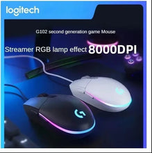 Load image into Gallery viewer, Logitech Mouse G102 Wired Second Generation Desktop Computer E-sports Gamer Peripherals High-performance Red Dragon Special Mouse
