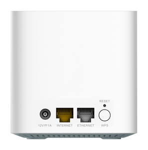 D-Link M15 AX1500 Mesh Router (3 Pack Mesh) Dual-band 2x2 WiFi 6, 1200Mbps (5GHz) + 300Mbps (2.4GHz) speeds, Coverage 5400 sq. ft. & mesh capabilities