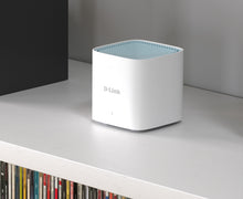 Load image into Gallery viewer, D-Link M15 AX1500 Mesh Router (3 Pack Mesh) Dual-band 2x2 WiFi 6, 1200Mbps (5GHz) + 300Mbps (2.4GHz) speeds, Coverage 5400 sq. ft. &amp; mesh capabilities
