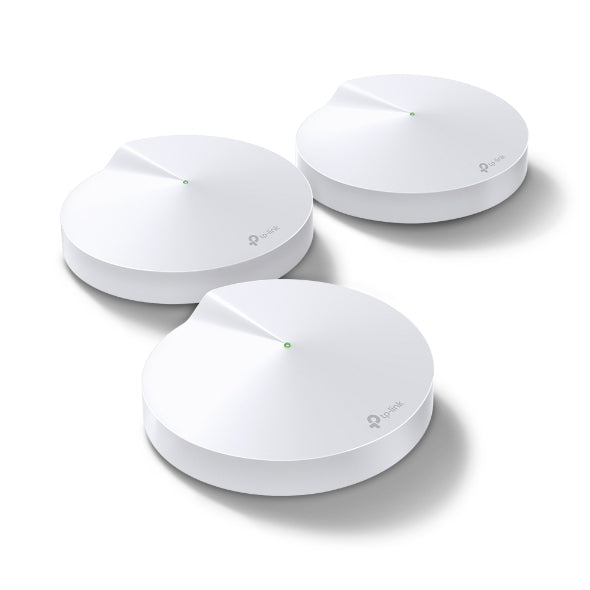 TP-Link Deco M5 (AC1300) Triple Pack, Whole Home Mesh Wi-Fi System, AC1300 Dual-Band WiFi Deco M5, WiFi dead-zone killer, No More Buffering, Deco M5-3