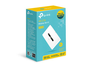 TP-Link M7300 4G LTE Advanced MiFi Router 150Mbps, up to 11 Devices Simultaneously, Easy Management with the tpMiFi App, MicroSD Card Wireless Sharing