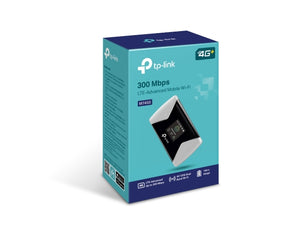 TP-Link M7450 LTE-A (Cat6) Mi-Fi Router With AC1200, up to 300Mbps, Supports 32 Wireless Devices Simultaneously, 15 Hours Battery, Micro SD Card