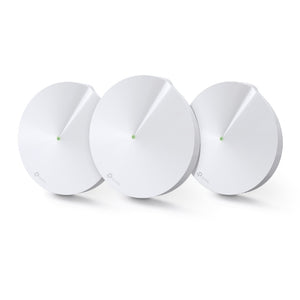 TP-Link Deco M9 Ac2200 Triple Pack, Smart Home Mesh WiFi System AC2200 Tri-Band WiFi, Dead-zone Killer, No More Buffering, Whole Home Seamless Roaming