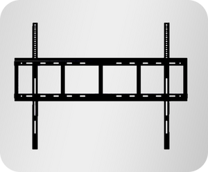 Yealink Wall Mount for MeetingBoard 86 and 75 inch Pro, dedicated VESA mounting kit specifically designed for the MeetingBoard 75/86 Pro