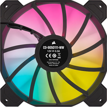 Load image into Gallery viewer, Corsair CO-9050111-WW SP140 RGB ELITE; 140mm RGB LED Fan with AirGuide Technology; Dual Pack with Lighting Node CORE, Low-Noise, High-Performance
