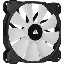 Load image into Gallery viewer, Corsair CO-9050111-WW SP140 RGB ELITE; 140mm RGB LED Fan with AirGuide Technology; Dual Pack with Lighting Node CORE, Low-Noise, High-Performance
