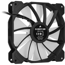 Load image into Gallery viewer, Corsair CO-9050111-WW SP140 RGB ELITE; 140mm RGB LED Fan with AirGuide Technology; Dual Pack with Lighting Node CORE, Low-Noise, High-Performance
