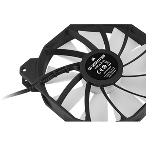 Corsair CO-9050111-WW SP140 RGB ELITE; 140mm RGB LED Fan with AirGuide Technology; Dual Pack with Lighting Node CORE, Low-Noise, High-Performance