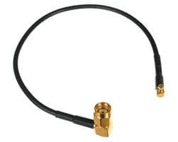 MMCX(m) 90 Degrees to SMA(m) 90 Degrees - 200mm Pigtail, RG316, Ease Of Use With Acconet Enclosures, Cabling, Coax Cable & Connectors, MMcx-200-SMA-90