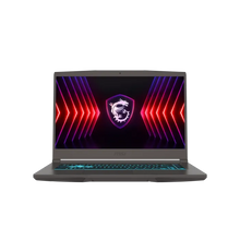 Load image into Gallery viewer, MSI Thin Intel i7-13620H Notebook RTX4050 DDR4 16GB RAM 512GB SSD, 15.6-inch WIFI, LAN, Bluetooth, WIN11 Home Laptop, 2year Warranty
