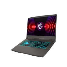 Load image into Gallery viewer, MSI Thin Intel i7-13620H Notebook RTX4050 DDR4 16GB RAM 512GB SSD, 15.6-inch WIFI, LAN, Bluetooth, WIN11 Home Laptop, 2year Warranty
