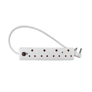 Multi Plug - 4 Power Red (Shaved Earth Pin Plugs) Power & Electrical Supplies - Multiplug4