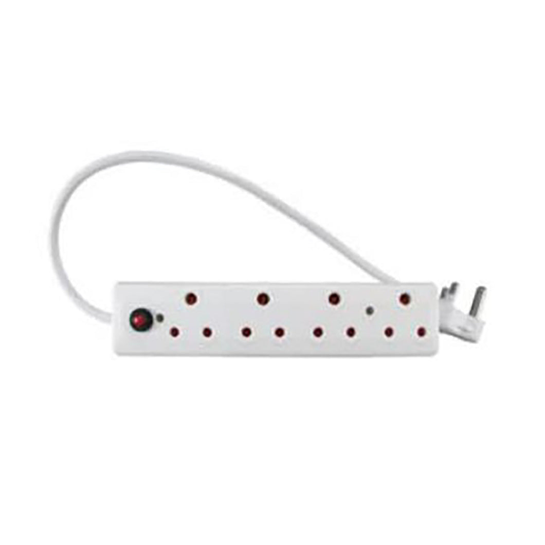 Multi Plug - 4 Power Red (Shaved Earth Pin Plugs) Power & Electrical Supplies - Multiplug4