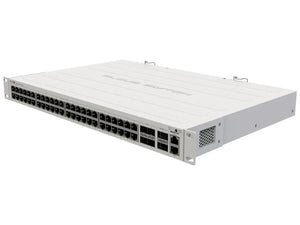 Mikrotik Cloud Router Switch CRS354-48G-4S+2Q+RM, 48x 1G RJ45 Ports, 4x 10G SFP+ Ports, x2 40G QSFP+ Ports, 3x fans, RouterOS v7/SwitchOS, L5, 650 MHz