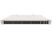 Load image into Gallery viewer, Mikrotik Cloud Router Switch CRS354-48G-4S+2Q+RM, 48x 1G RJ45 Ports, 4x 10G SFP+ Ports, x2 40G QSFP+ Ports, 3x fans, RouterOS v7/SwitchOS, L5, 650 MHz
