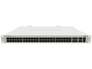 Mikrotik Cloud Router Switch CRS354-48G-4S+2Q+RM, 48x 1G RJ45 Ports, 4x 10G SFP+ Ports, x2 40G QSFP+ Ports, 3x fans, RouterOS v7/SwitchOS, L5, 650 MHz