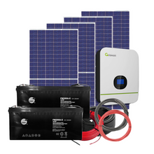 Load image into Gallery viewer, 375W / 8.8kw Solar Backup System for Home and Business - consists of - Canadian Solar/Sunsynk/Kodak/Victron/RCT, includes Professional Installation
