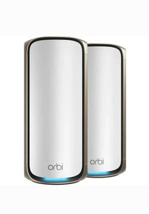 NETGEAR Orbit 970 High Performance Quad Band Mesh Network WiFi7 Wireless Router BE27000, 10Gig Internet Ports, 9,000 sq. ft