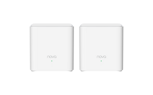 Tenda TE-MX3-2 Home Wi-Fi 6 Mesh System, 2-Pack, AX1500, TR069, Beamforming, MU-MIMO, OFDMA, Supporting Easymesh Technology | NOVA MX3 (2-pack)