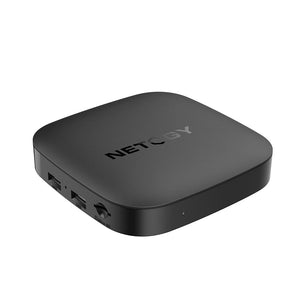 Netogy Nova  Android TV Box, 4K Ultra HD Android TV 11 with AV1 codec & 16GB storage, Google and Netflix certified, Wi-Fi 5 (2.4GHz/5GHz) (2 x 2 MIMO)