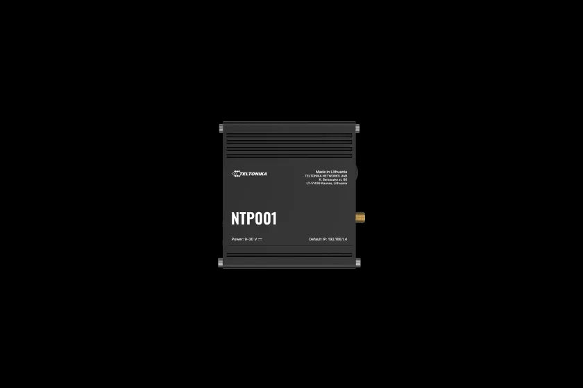 Teltonika Industrial high-precision GNSS Network Time Protocol NTP Server, RS232, RS485, 3x I/O, Analog input (16-pin terminal block), 1x RJ45 NTP001