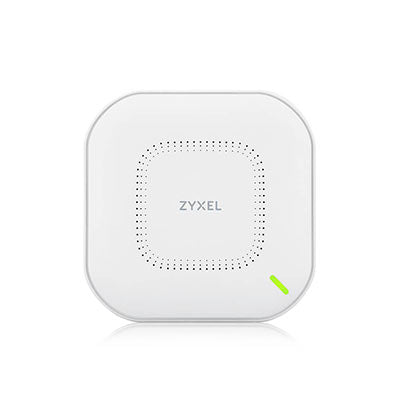 Zyxel NWA110AX 802.11ax Access Point - 2x2 MIMO - 2.4GHz 575Mbps and 5GHz 1200Mbps - Cloud managed (NebulaFlex) - EU & UK Unified AP - RoHS Compliant