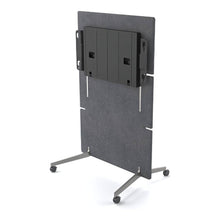 Load image into Gallery viewer, Neat Adaptive stand, flexibility with easy movement between spaces and adjustable screen height, ensuring comfortable viewing and efficient meetings
