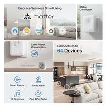 Load image into Gallery viewer, TP-Link Tapo Smart IoT Hub with Chime, 2.4 GHz Wi-Fi Networking, 868 MHz for Devices, 100-240 V~, 50/60 Hz, Plug-in, TP-Tapo-H100
