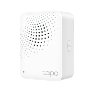 TP-Link Tapo Smart IoT Hub with Chime, 2.4 GHz Wi-Fi Networking, 868 MHz for Devices, 100-240 V~, 50/60 Hz, Plug-in, TP-Tapo-H100