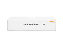 Load image into Gallery viewer, HPE Aruba Instant On 1430 8-port Gigabit Unmanaged L2 Switch, 8x RJ-45 autosensing 10/100/1000 ports, 16 Gbps Switching, 11.90 Mpps Throughput R8R45A
