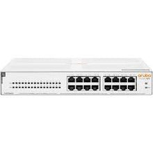 Load image into Gallery viewer, HPE Aruba Instant On 1430 16-port PoE GbE Layer 2 Unmanaged Switch with 16x RJ-45 autosensing 10/100/1000 Class 4 PoE ports R8R48A
