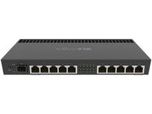Load image into Gallery viewer, MikroTik 10 Port Gigabit 1SFP+ 4 Core L5 Rack-Mount Router, Ethernet Ports: 10x 10/100/1000, 1x RJ45 Serial Port, 1x 10Gbps SFP Ports, Voltage: 12V-57
