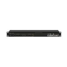 Load image into Gallery viewer, MikroTik RouterBOARD 2011iL-RM, 1U Rackmount metal case, 5x 10/100 Ethernet ports &amp; 5x 10/100/1000 Ethernet ports, 600MHz CPU, 64MB RAM, RouterOS L4
