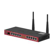 Load image into Gallery viewer, MikroTik Routerboard 2011UIAS-2HnD-IN, 5x10/100 Ethernet ports, 5×10/100/1000 Ethernet ports, 1×SFP cage (SFP not incl), 2.4GHz dual-chain 802.11b/g/n
