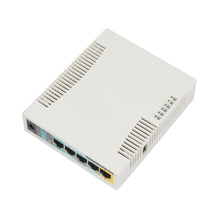 Load image into Gallery viewer, MikroTik Routerboard 951G-2HND, 5 x 10/100/1000 Ethernet ports, Atheros AR9344 600MHz CPU, Gigabit, USB, 2GHz, 802.11n, dual chain 128MB DDR2 on-board
