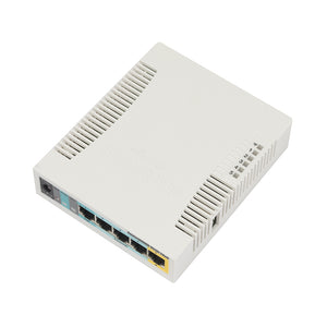 MikroTik Routerboard 951G-2HND, 5 x 10/100/1000 Ethernet ports, Atheros AR9344 600MHz CPU, Gigabit, USB, 2GHz, 802.11n, dual chain 128MB DDR2 on-board