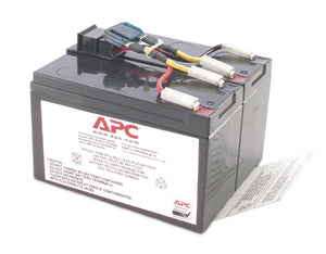 APC replacement battery cartridge with 2Yr warranty + UPS safety certifications 7Ah 24Vdc replaceable battery for APC Smart-UPS Line Interactive RBC48