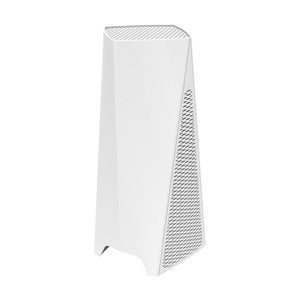 MikroTik Audience Tri-band Mesh, 2x Gigabit LAN, three wireless interfaces (2.4GHz 802.11b/g/n two chain wireless, 5GHz 802.11AC four chain wireless