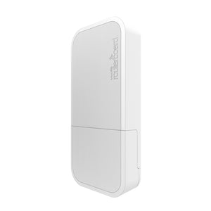 MikroTik Fiber to Copper Converter in Outdoor enclosure, PoE injector, power supply, 1x SFP slot, 1×GbE port with PoE-In support, Waterproof Enclosure