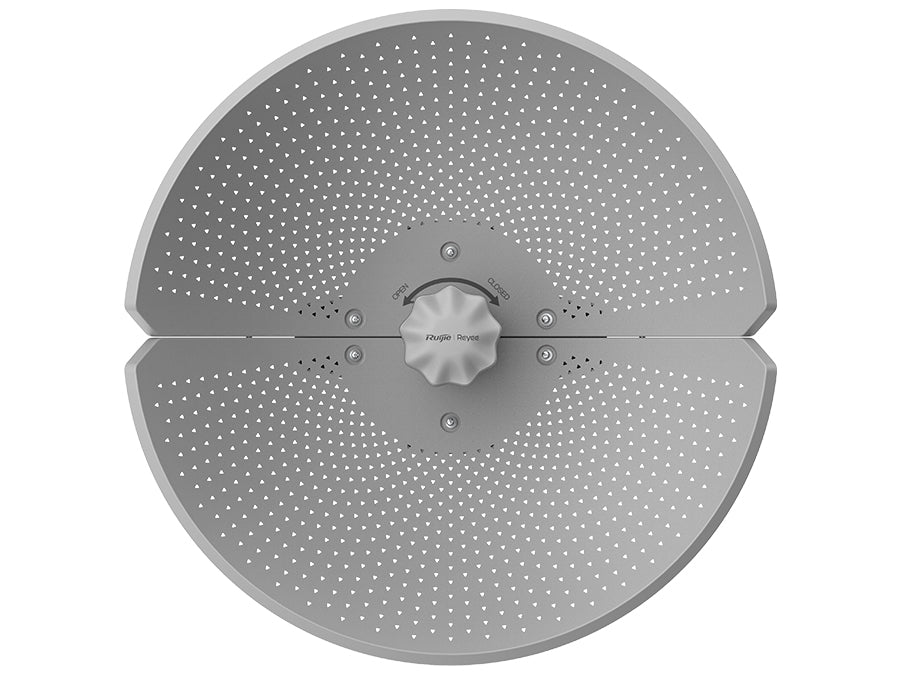 Reyee 5GHz 23dBi AirMetro Gigabit WiFi 5 Radio, IP65 with integrated 5GHz 867Mbps radio, 23dBi antenna, 1x Gigabit Ethernet, 24V PoE | RG-AirMetro460G