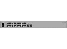 Load image into Gallery viewer, Reyee 16 Port Gigabit 2x 2.5G SFP Smart Managed Switch, featuring 2x 2.5G SFP Ports with automatic loop prevention, 1x IEC Power Cord | RG-ES216GS

