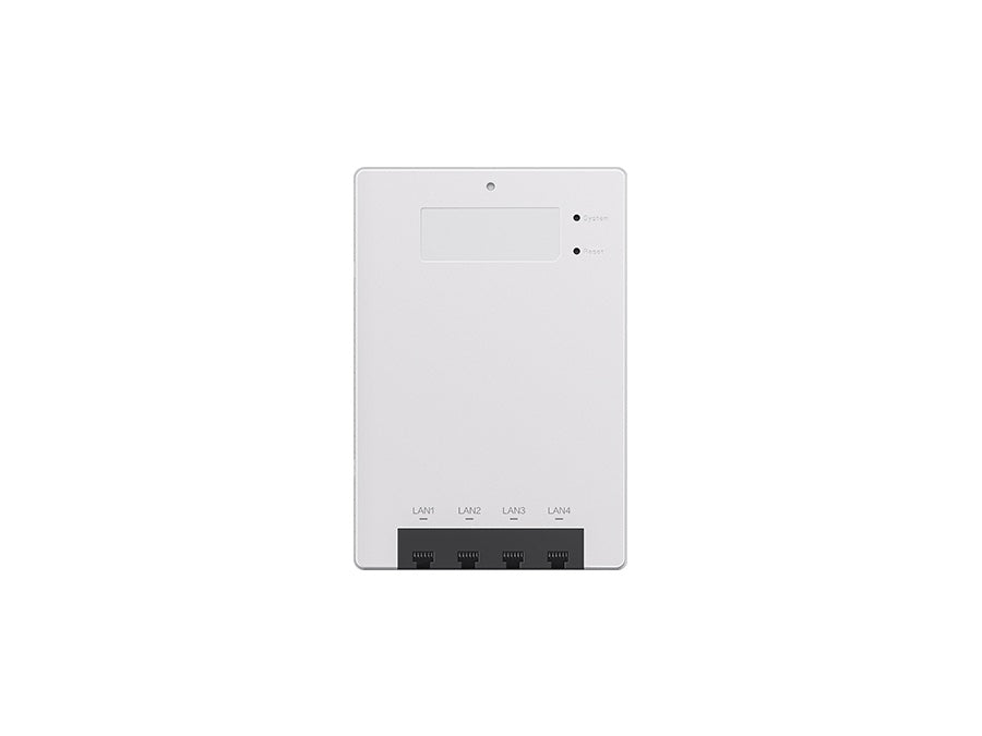 Reyee Dual Band 3000Mbps 5 Port Gigabit Mesh In-Wall AP, WiFi 6 (802.3ax) Dual Band, with 5x GbE Ports with PoE-Input, smart AI roaming | RG-RAP1260